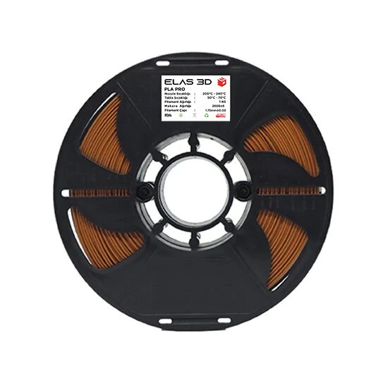 Elas PLA PRO Kahverengi Filament 1.75mm 1KG