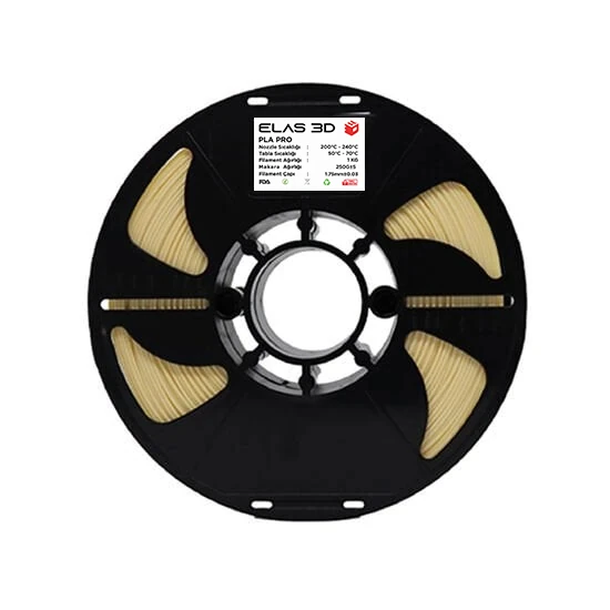 Elas PLA PRO Bej Filament 1.75mm 1KG