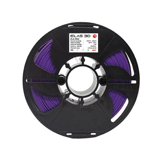 Elas PLA PRO Mor Filament 1.75mm 1KG