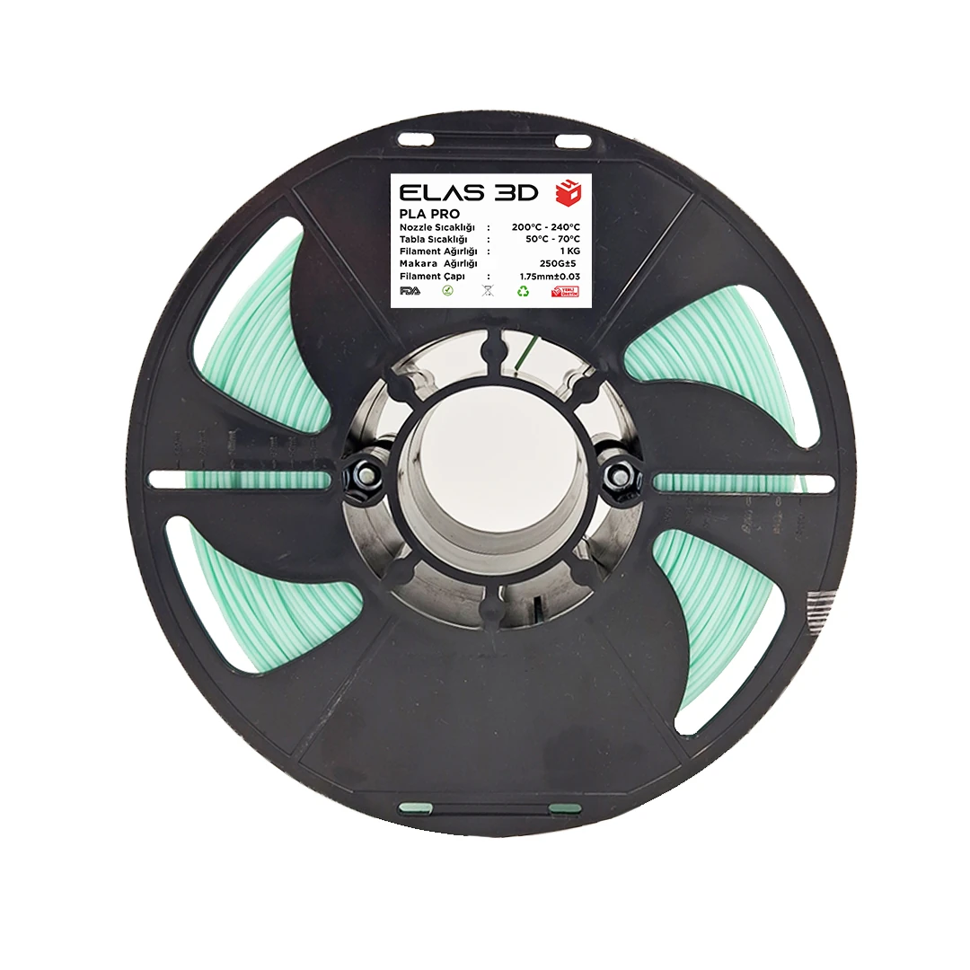 Elas PLA PRO Pastel Yeşil Filament 1.75mm 1KG