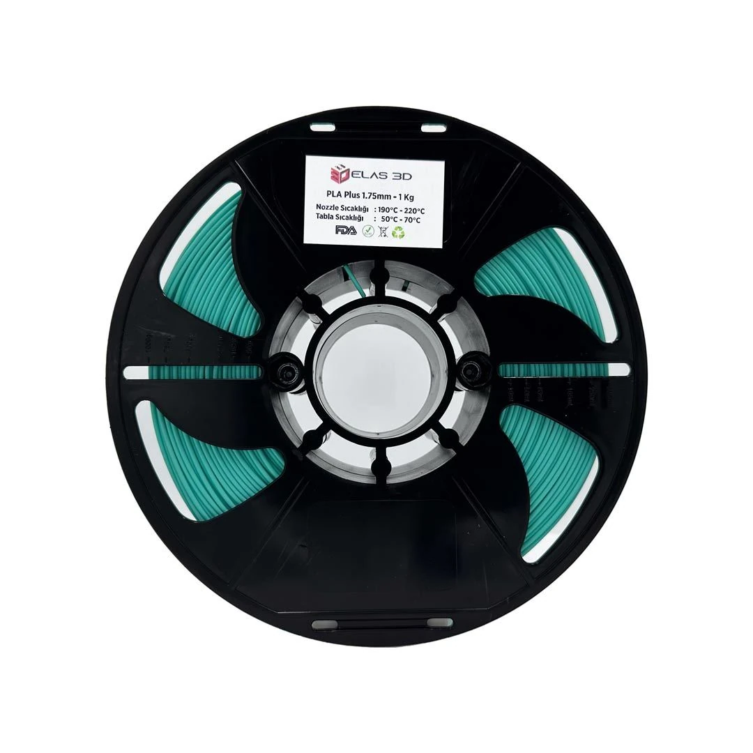 Elas PLA Plus Su Yeşili Filament 1.75mm 1KG