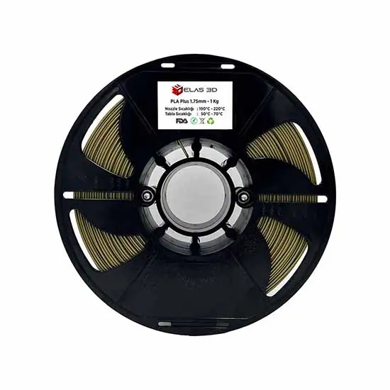Elas PLA Plus Bronz Filament 1.75mm 1KG