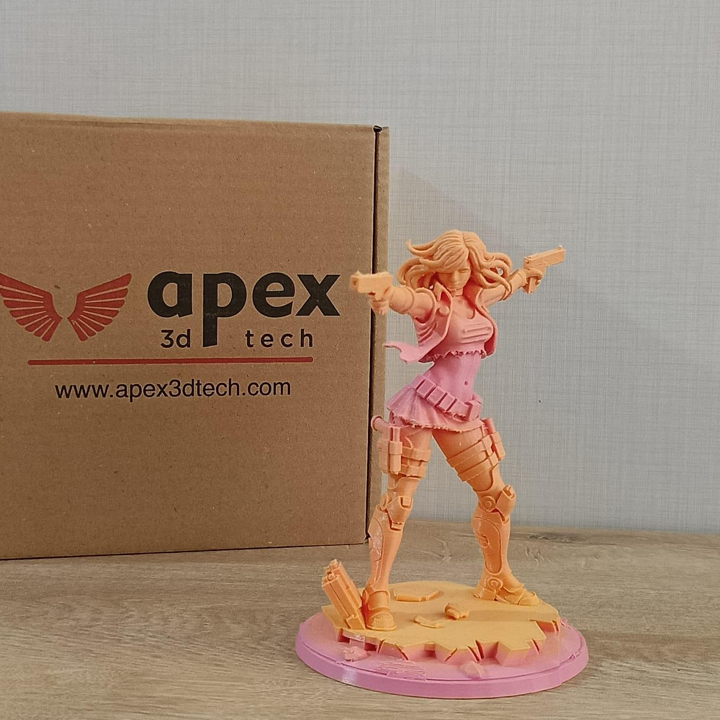 Apex Pla Plus Peach Blush