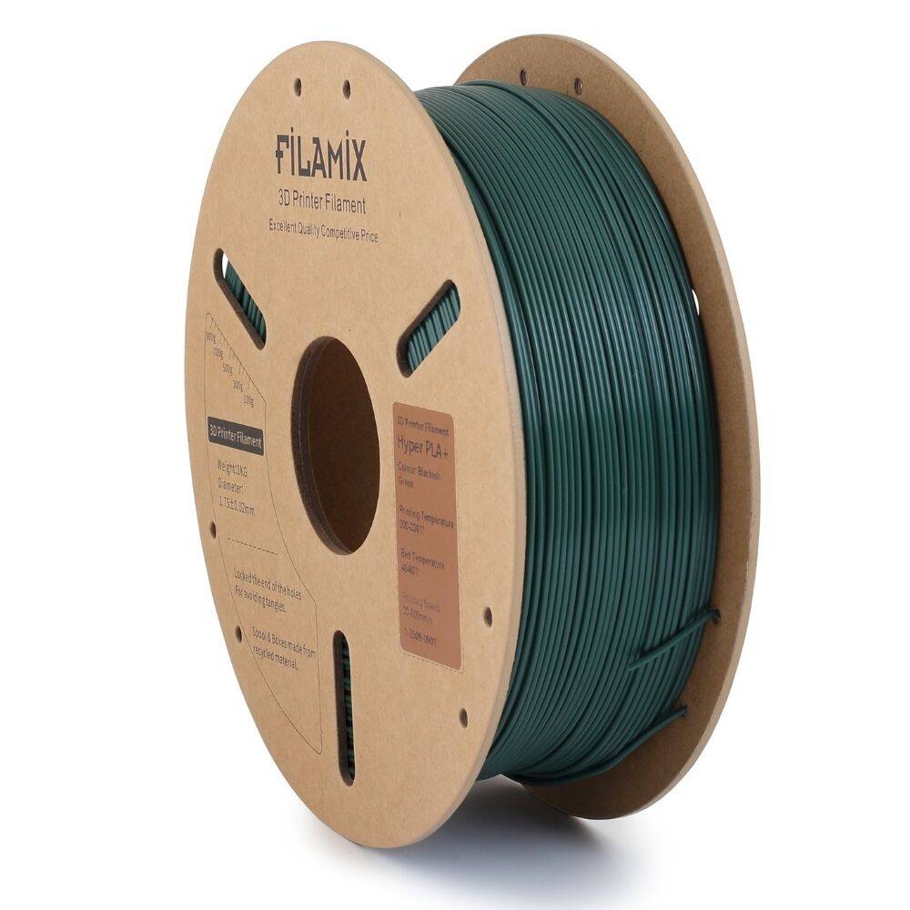Filamix Hyper PLA Plus Blackish Yeşil 1.75mm 1kg