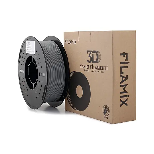Filamix PLA Plus Filament Gray (Gri) 1.75mm 1kg