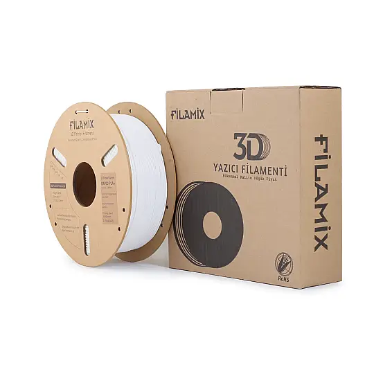 Filamix PLA Plus Filament (White) Beyaz 1.75mm 1kg