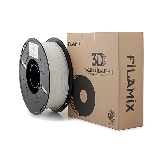 Filamix PLA Plus Filament Pearl White (İnci Beyaz) 1.75mm 1kg