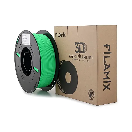 Filamix PLA Plus Filament Green (Yeşil) 1.75mm 1kg