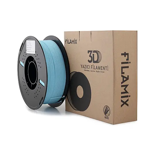 Filamix PLA Plus Filament Ice Blue (Buz Mavi) 1.75mm 1kg - Kopya