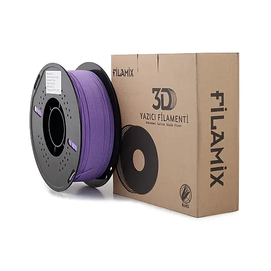 Filamix PLA Plus Filament Lavander Purple (Lavanta Mor) 1.75mm 1kg