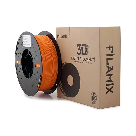 Filamix PLA Plus Filament Orange (Turuncu) 1.75mm 1kg