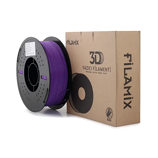 Filamix PLA Plus Filament Purple (Mor) 1.75mm 1kg