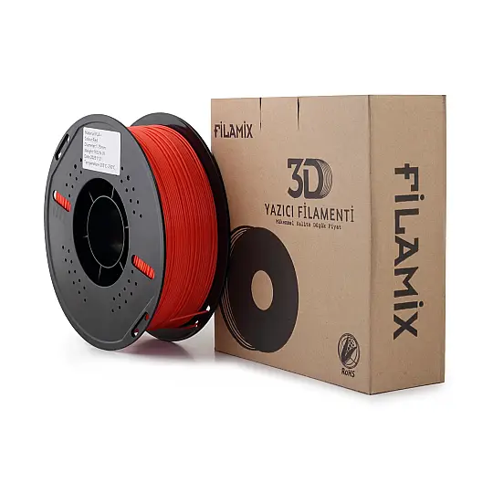 Filamix PLA Plus Filament Red (Kırmızı) 1.75mm 1kg