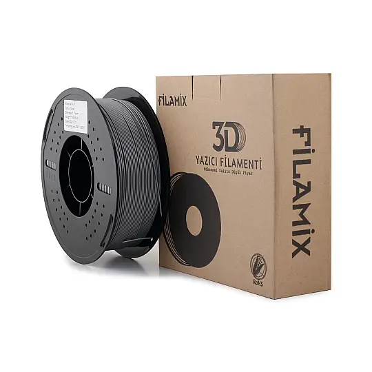 Filamix PLA Plus Filament Silver (Gümüş) 1.75mm 1kg