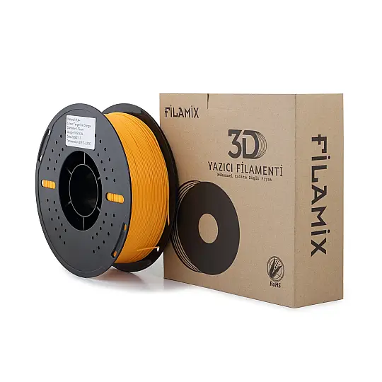 Filamix PLA Plus Filament Tangerine Orange (Mandalina Turuncu) 1.75mm 1kg