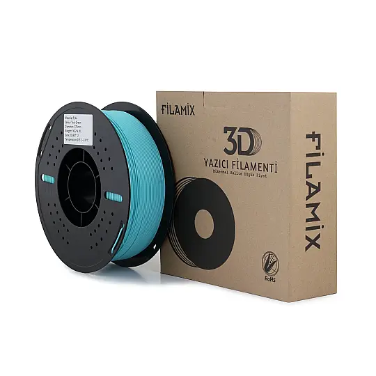 Filamix PLA Plus Filament Teal Green (Petrol Yeşili) 1.75mm 1kg
