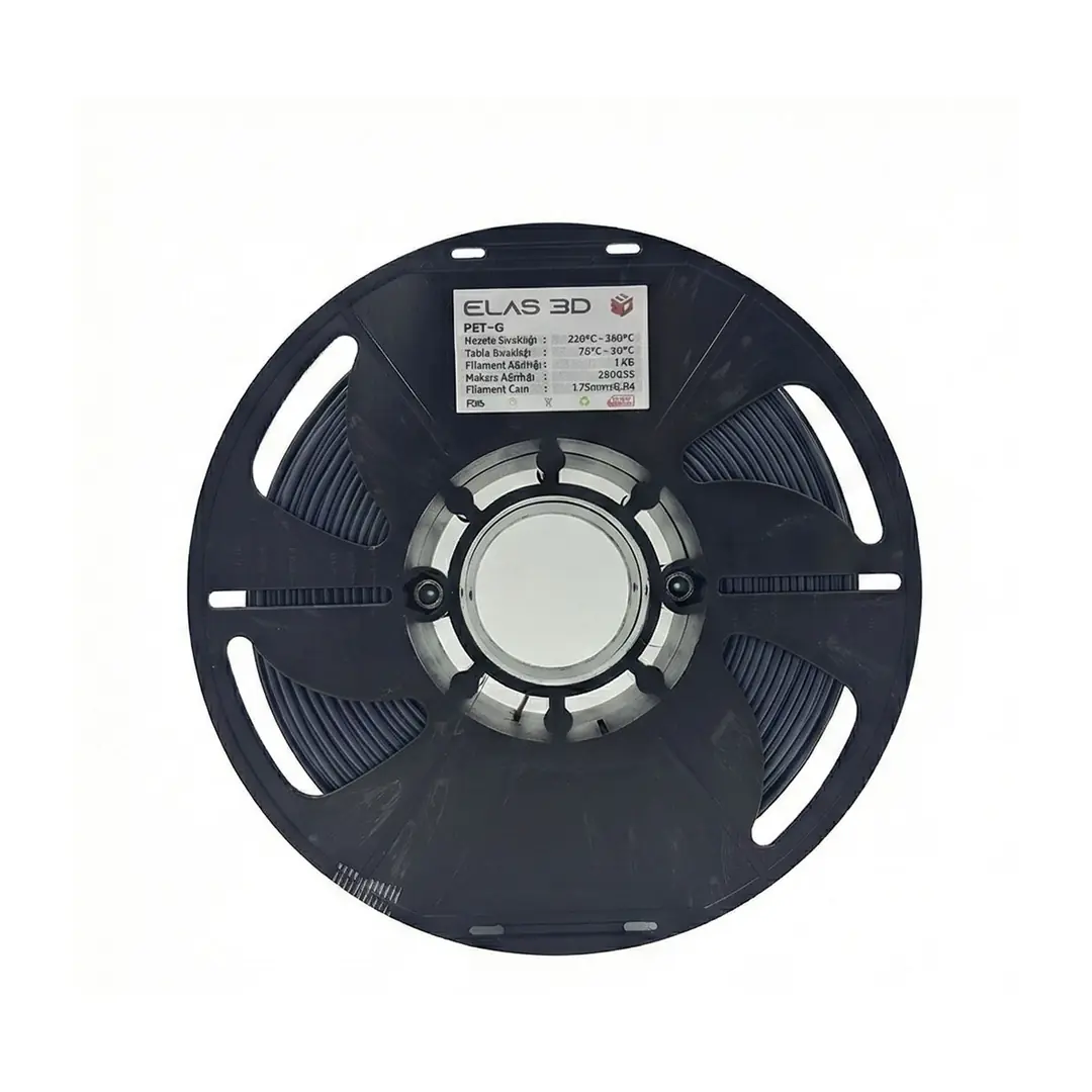 Elas PET-G Antrasit Gri Filament 1.75mm 1KG