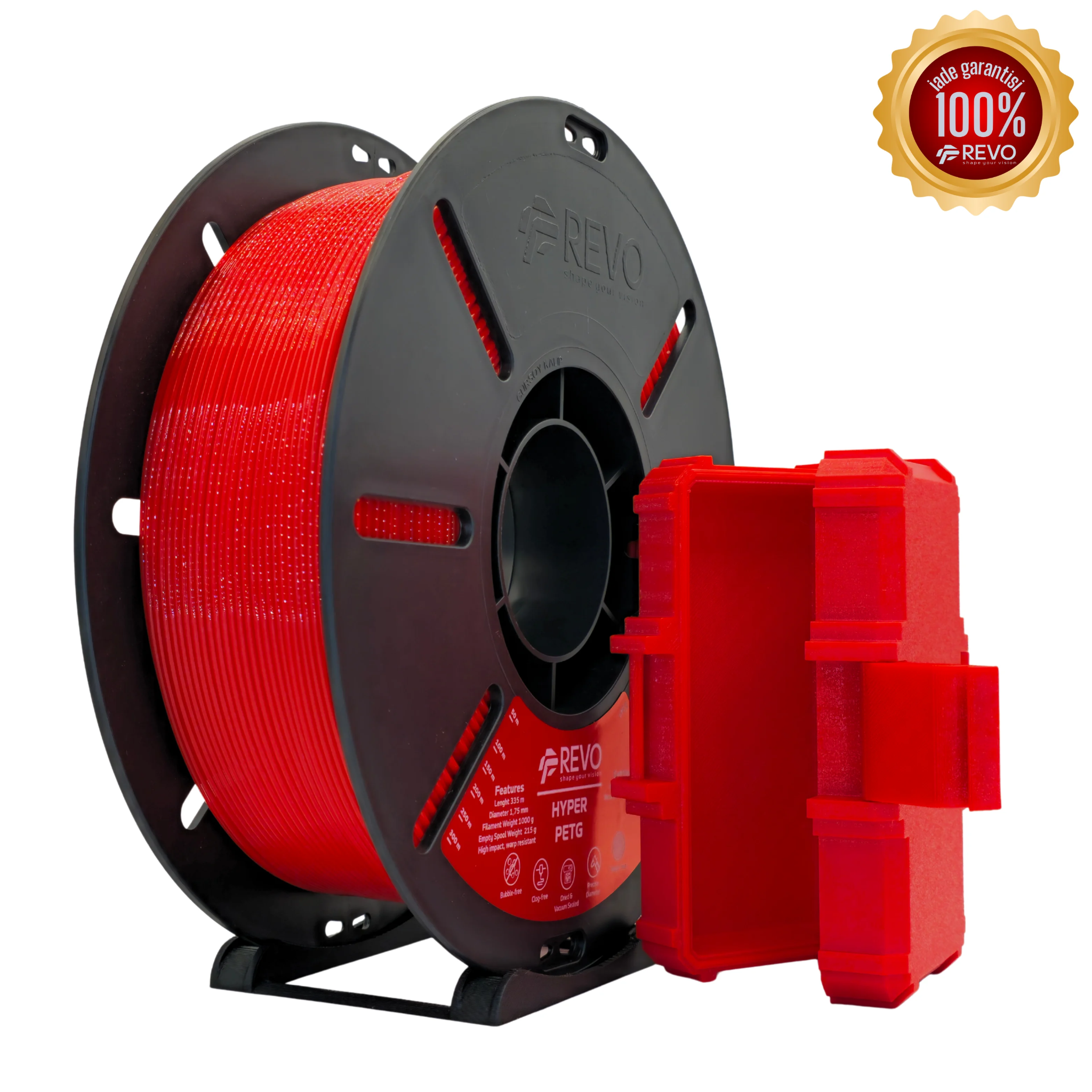 Revo Filament Hyper PETG Kırmızı