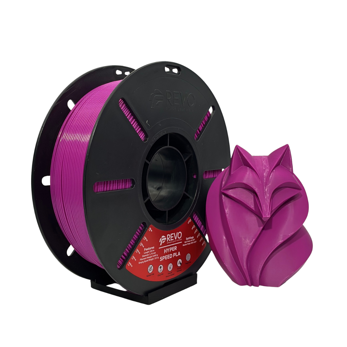 Revo Filament Hyper Speed PLA Fuşya