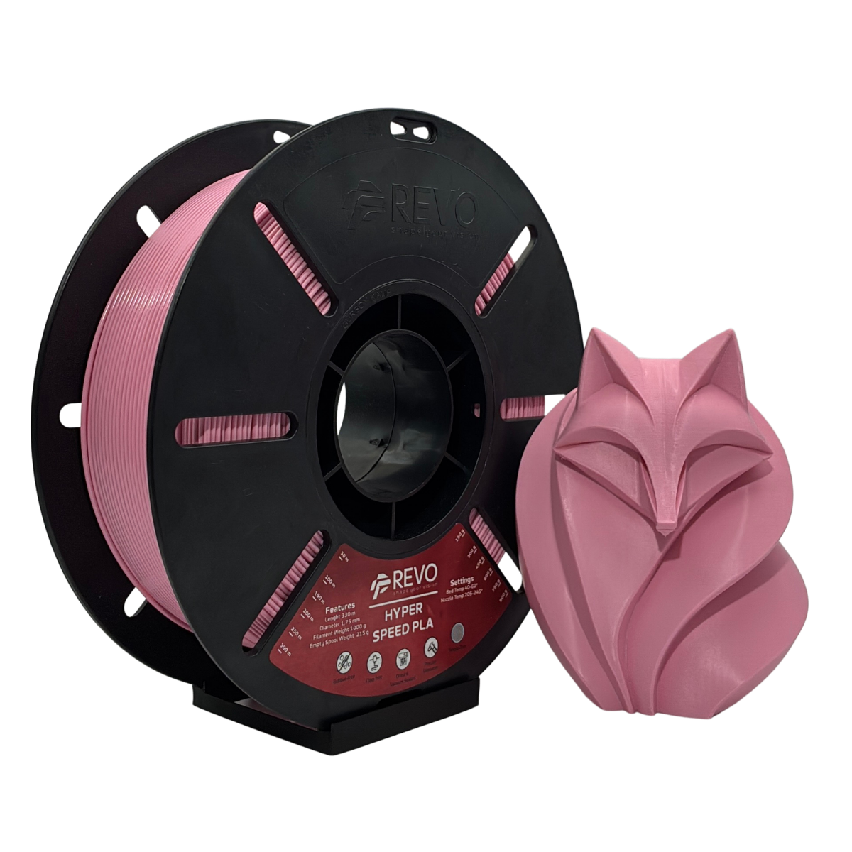 Revo Filament Hyper Speed PLA Pastel Pembe