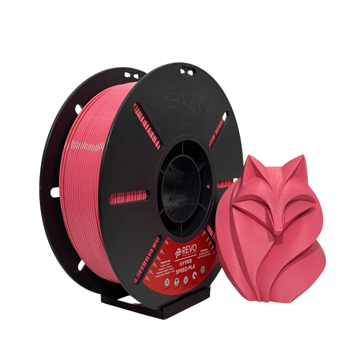 Revo Filament Hyper Speed PLA Pembe