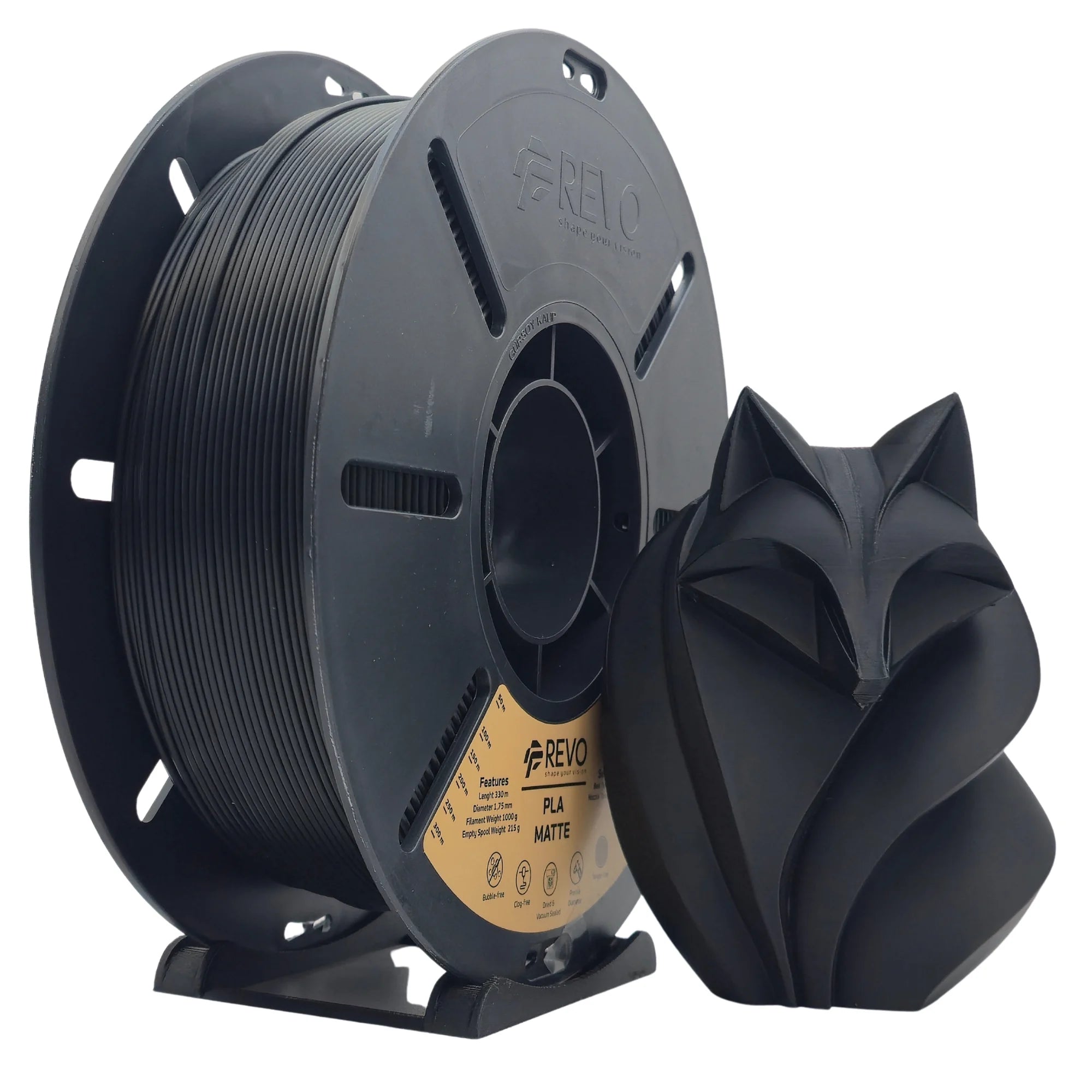 Revo Filament PLA Matte Siyah