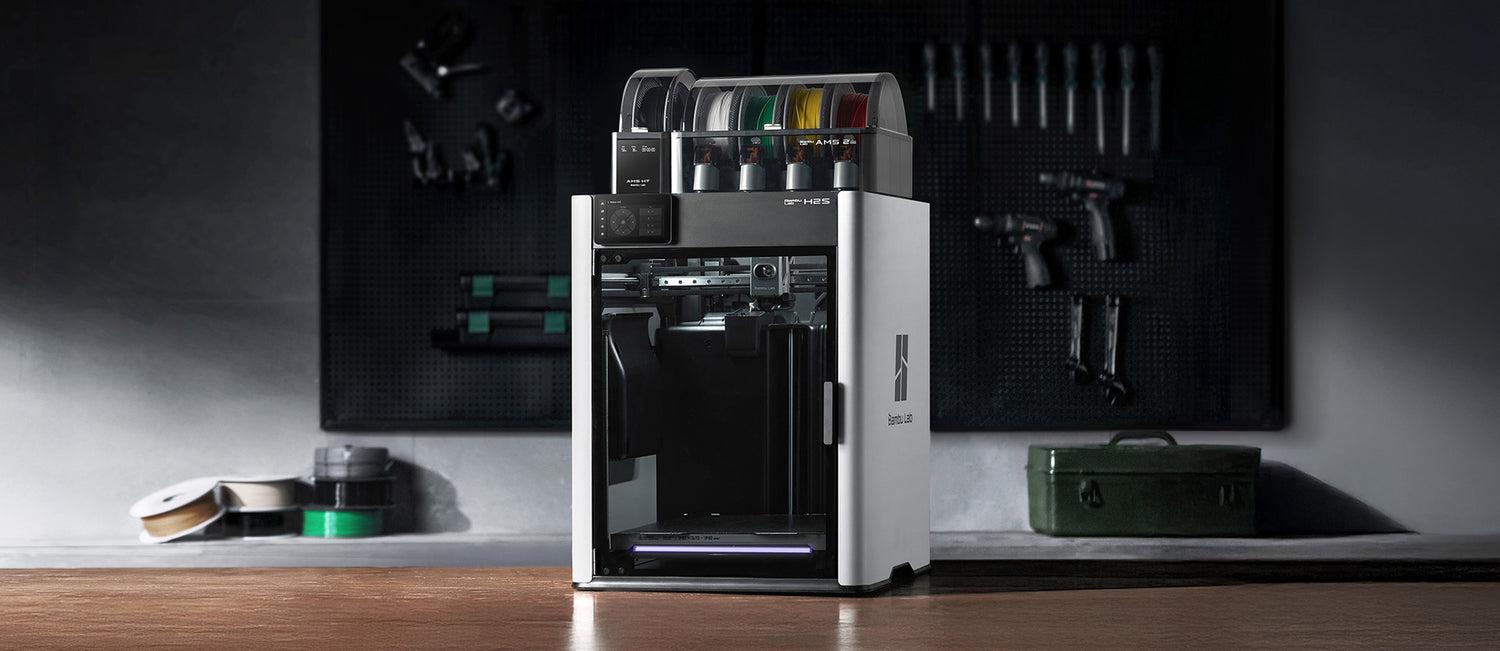 Bambu Lab H2S 10W Lazer Full Combo 3D Yazıcı