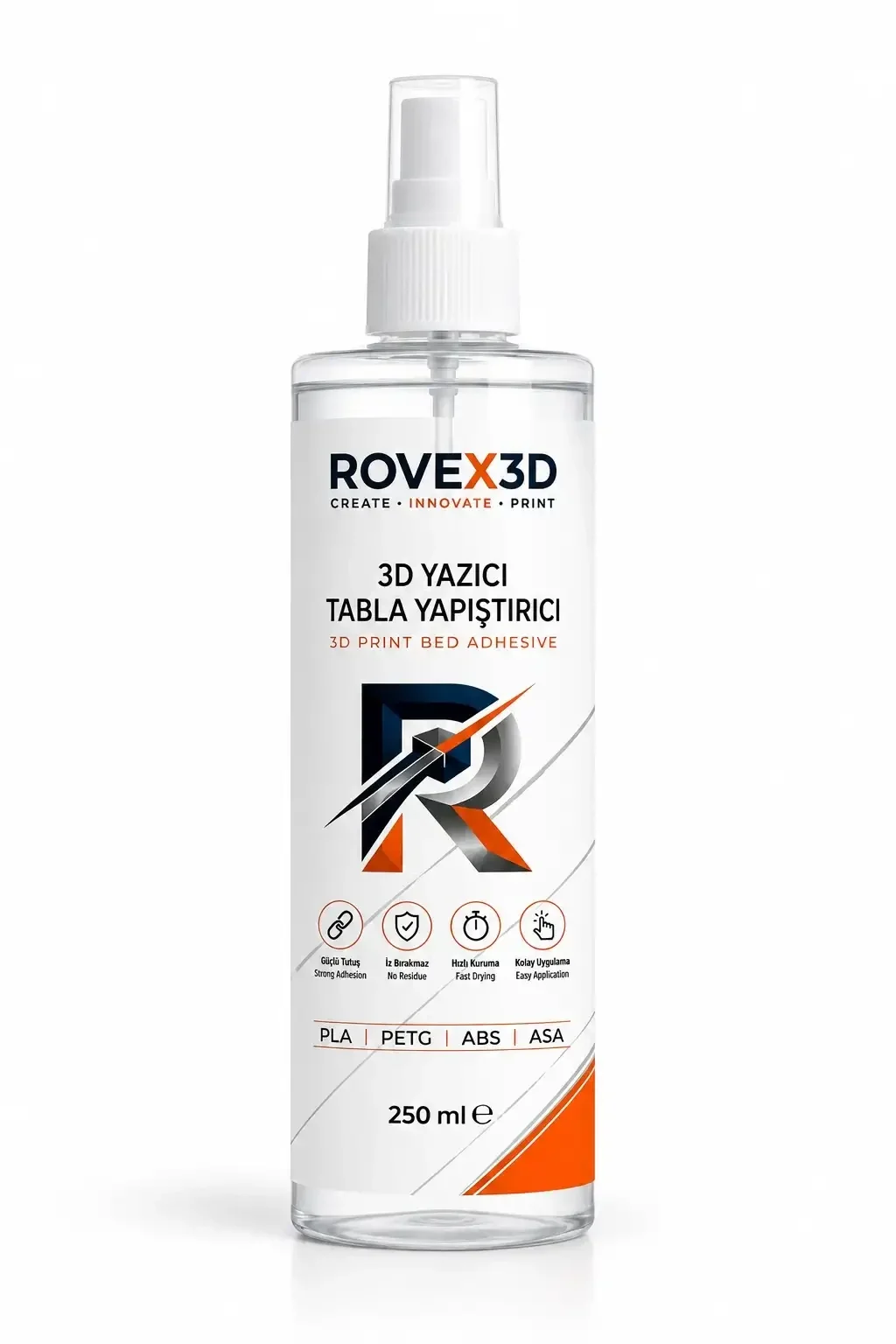 Rovex3D 3D Yazıcı Tabla Yapıştırıcısı 250 ml