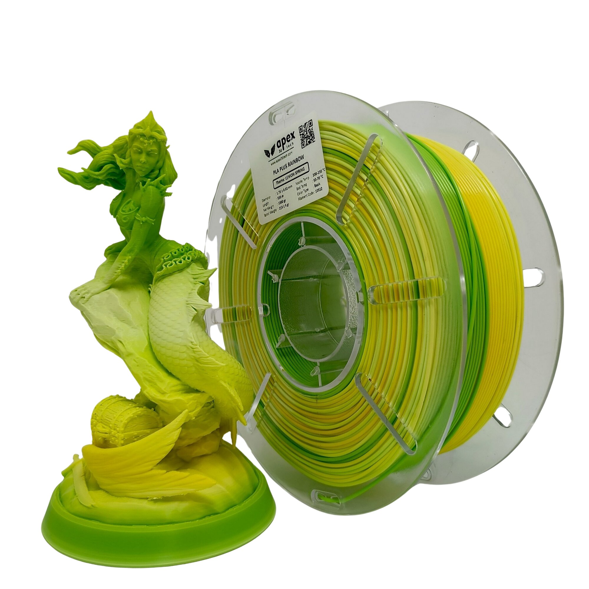Apex PLA Plus Lemon Spring