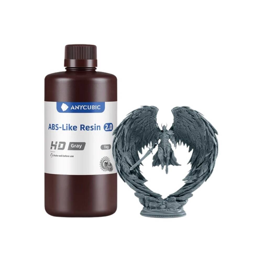 Anycubic ABS-Like Resin 2.0 Gray – Gri 3D Yazıcı Reçinesi