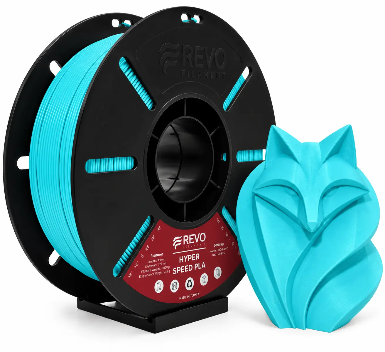 Revo Filament Hyper Speed PLA Turkuaz